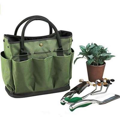 Top Supplier New Arrival Picnic gardening tote with tool set fabric shopping bag